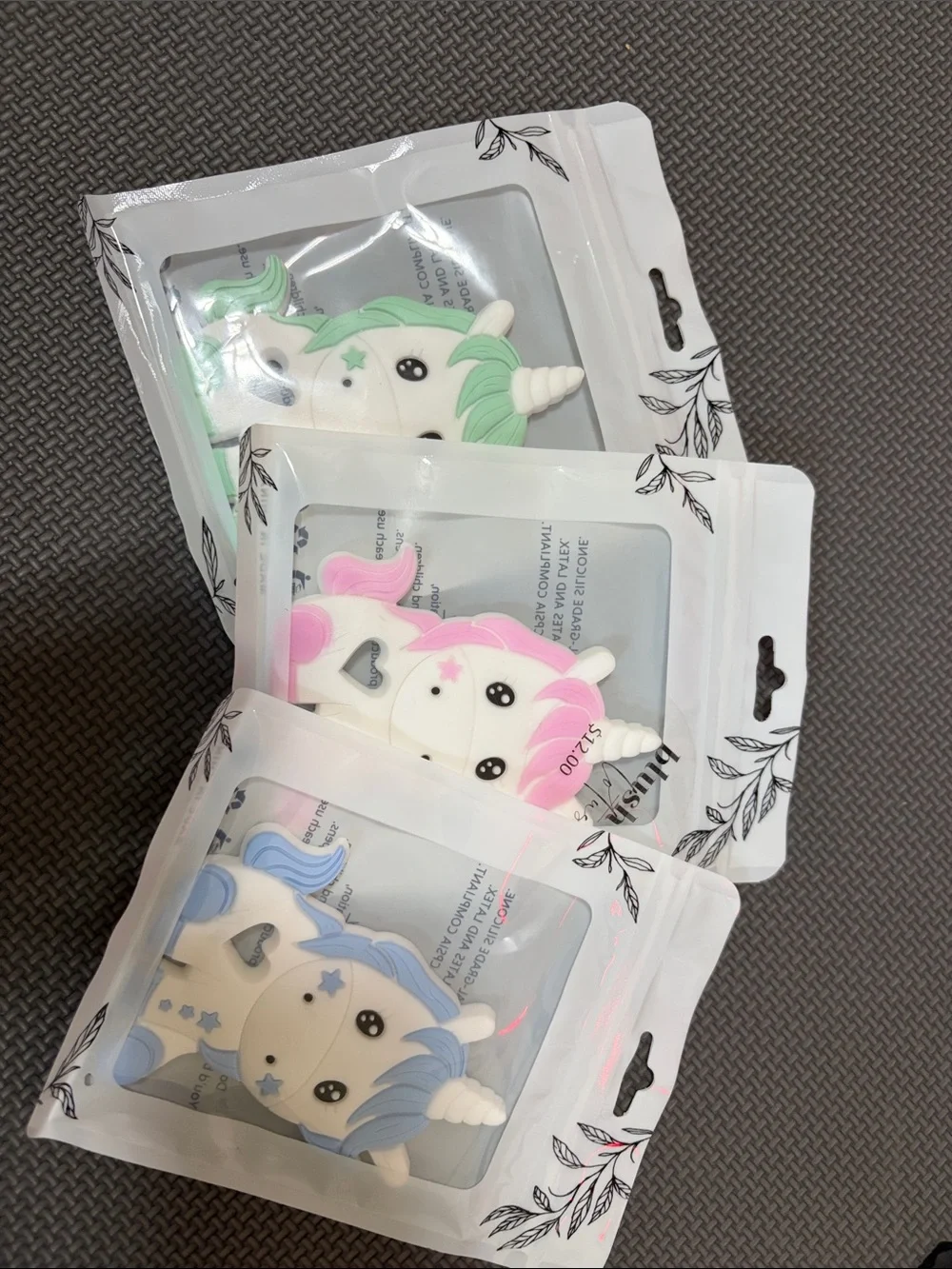 Small Pet Unicorn Chew Toy — Pink Edition